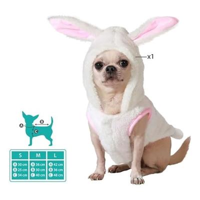 Kostuum voor honden S Konijn