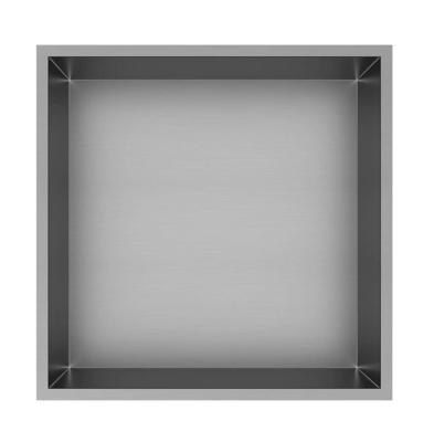 Best Design Inbouwnis Best-Design Kaya 30.5x30.5x7 cm RVS