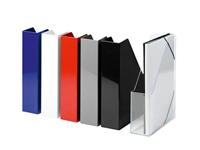 HAN i-LINE 16501-13 Tijdschriftencassette DIN A4, DIN C4 Zwart Polystereen 1 stuk(s) - thumbnail