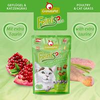 GRANATAPET FeiniSnack Poultry and cat grass - Kattensnoepje - 50g - thumbnail