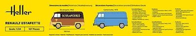 Heller 1/24 Renault Estafette Heller 1/24 Renault Estafette