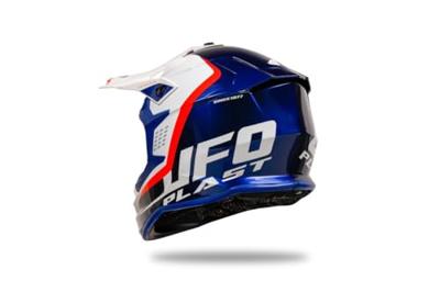 UFO PLAST crosshelm "intrepid helmet interpid l blue/white - thumbnail