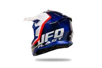 UFO PLAST crosshelm "intrepid helmet interpid l blue/white - thumbnail