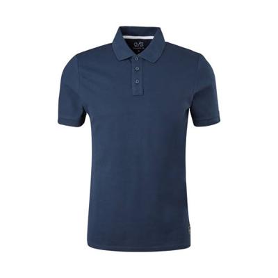 Q/S designed by regular fit polo donkerblauw Q/S designed by regular fit polo donkerblauw