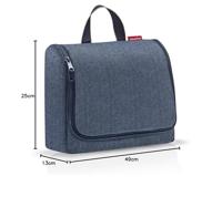 Reisenthel Toiletbag XL-Herringbone Dark Blue - thumbnail