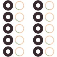 10 STKS achterkant camera lens cover voor Google pixel 3a - thumbnail