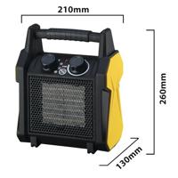 Industriële verwarming Stak MARSHALL 1000 W 2000 W - thumbnail