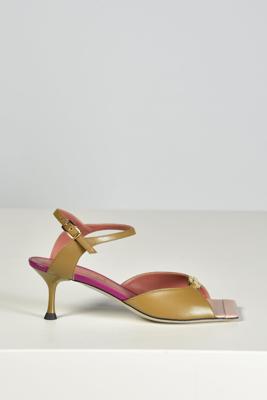 Morobe sandalen Grace Logo 113 sweet olive tri