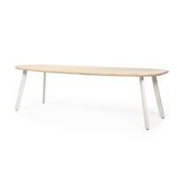 Eleonora Deens Ovale Eettafel 'Dion' Eiken, 260 x 110cm - thumbnail