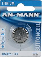 ANSMANN CR2032 lithium knoopcel 3 V, kwalitatief hoogwaardige knoopcelbatterijen, ideaal voor autosleutels, TAN-apparaat, rekenmachine, kinderspeelgoed, afstandsbediening, horloges, enz. - thumbnail