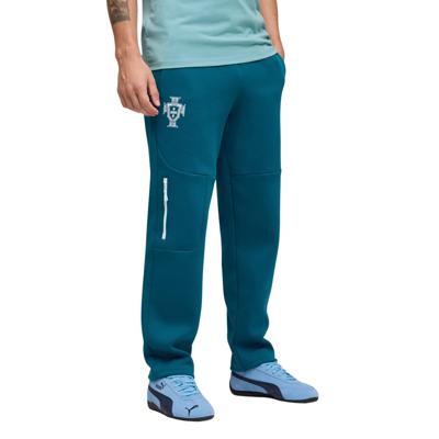 PUMA Portugal Pumatech Trainingsbroek 2026-2028 Blauwgroen Wit