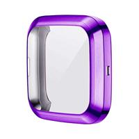 Fitbit Versa 2 Soft TPU case (volledig beschermd) - Paars - thumbnail