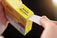 Avery-Zweckform 3852 Etiketten voor markeringspunten Ø 10 mm Geel 800 stuk(s) Permanent hechtend Papier - thumbnail