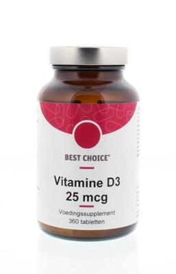 TS Choice Vitamine D3 25 mcg Tabletten