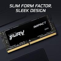 Kingston FURY Impact Werkgeheugenset voor laptop DDR4 32 GB 2 x 16 GB Non-ECC 3200 MHz 260-pins SO-DIMM CL20 KF432S20IBK2/32 - thumbnail