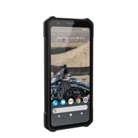 UAG Rugged Case for Google Pixel 4 - Monarch Black - Achterzijde behuizing voor mobiele telefoon - eersteklas nerfleder - zwart - voor Google Pixel 4 - thumbnail