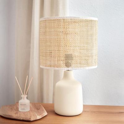 Kave Home Tafellamp 'Erna' Bamboe