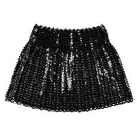 Minirokje Sequins Zwart - thumbnail