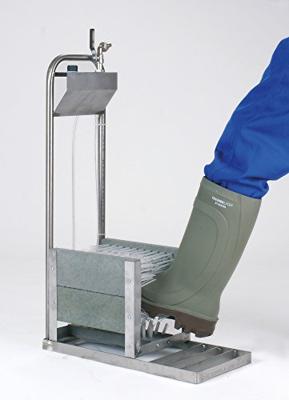 Kerbl Laarzenreiniger rvs