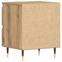 Nachtkastje 2 pcs Artisan Eiken 40 x 35 x 50 cm Bewerkt hout - thumbnail
