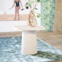 By-Boo Bijzettafel 'Sten' 45 x 56cm, kleur Beige - thumbnail