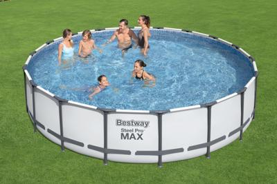 Bestway zwembad steel pro max set rond 549 - thumbnail