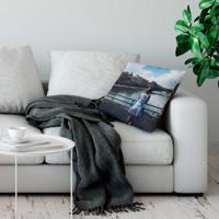 Volledig bedrukt fotokussen - Velours - thumbnail