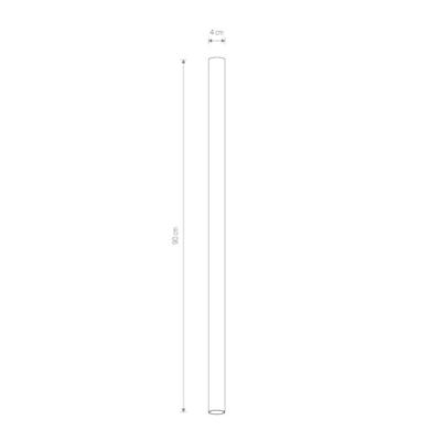 Lyora Lange opbouwspotFourty L 90cm - goud - 10894