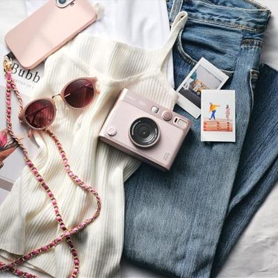 Fujifilm INSTAX mini Evo case Gentle Rose