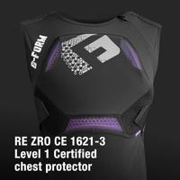 G-FORM borst- en rugprotectie "mx spike" chest/back prot. mx spike size s black - thumbnail