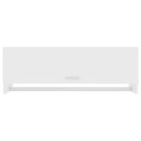 Kledingkast 100x32,5x35 cm spaanplaat wit - thumbnail