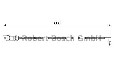 Waarschuwingscontact, remvoering-/blokslijtage Voor AP168