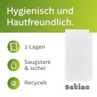 Handdoek satino pt2 comfort 2laags 206x240mm wit - thumbnail