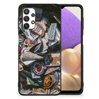 Samsung Galaxy A32 5G Silicone Back Case Badges