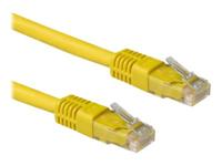 ACT IB1903 LSZH U/UTP CAT6A patchkabel Geel - 3 meter - thumbnail