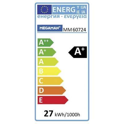 Megaman MM60724 LED-lamp Energielabel F (A - G) E27 Staaf 27 W = 50 W Neutraalwit (Ø x l) 63 mm x 188 mm 1 stuk(s)