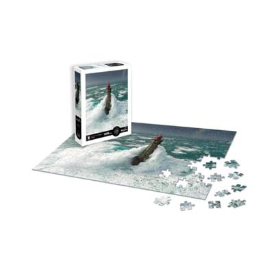 Puzzel - SENTOSPHERE - Calypto - 1000 stukjes - Le Phare de la Jument - Bretagne - Zijdezachte afwerking - Geschikt voor kinderen vanaf 9 jaar