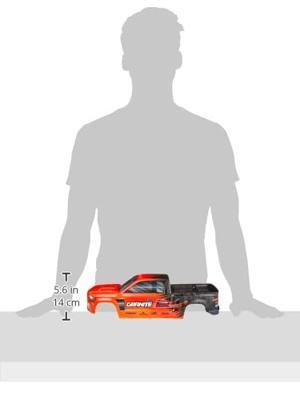 Arrma - Granite 4x2 Boost gespoten body (Orange/Black) (ARA402343)