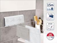 Leifheit 83107 roldrooglijn rollfix 150 triple longline - thumbnail