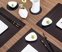 LIND DNA - Dinner Mat Square - Placemat 35x45cm Nupo Pastel Green - thumbnail