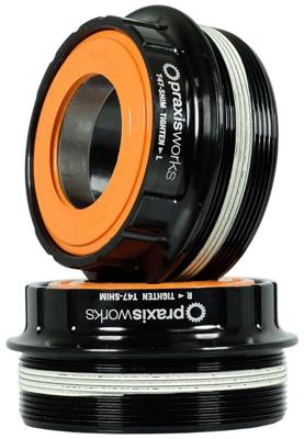 Praxis works t47 shimano hollowtech ii road/mtb bottom bracket