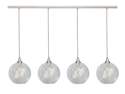 ETH Stoere hanglampCalvello 4-lichts metaalgrijs - 05-HL4411-60