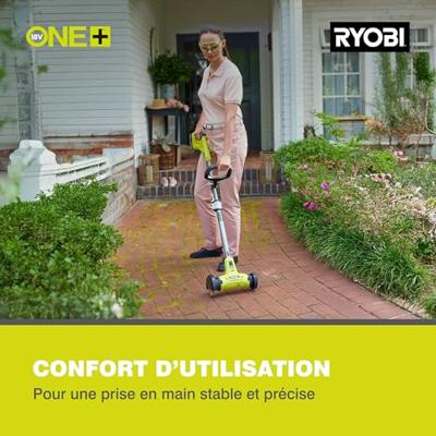 Ryobi ONE+ draadloze patio cleaner RY18PCA-0 voegenreiniger - thumbnail