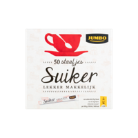 Jumbo Suiker Staafjes 50 Stuks 200 g - thumbnail