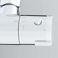 Thermostatische Douchekraan Schutte London Chroom 120mm HOH-afstand - thumbnail