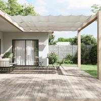 VidaXL Luifel verticaal 140x420 cm oxford stof wit - thumbnail