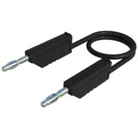 Hirschmann Test & Measurement MLN 200/2,5 SW Meetsnoer Banaanstekker 4 mm Banaanstekker 4 mm 2.00 m Zwart 1 stuk(s) - thumbnail