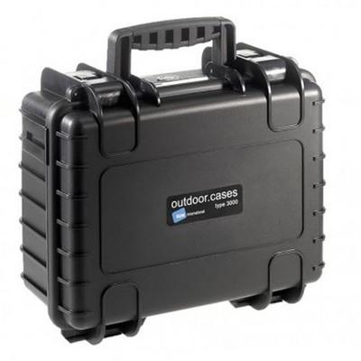 B & W International Outdoor-koffer outdoor.cases Typ 3000 11.7 l (b x h x d) 365 x 150 x 235 mm Zwart 3000/B B & W International Outdoor-koffer outdoor.cases Typ 3000 11.7 l (b x h x d) 365 x 150 x 235 mm Zwart 3000/B