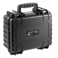 B & W International Outdoor-koffer outdoor.cases Typ 3000 11.7 l (b x h x d) 365 x 150 x 235 mm Zwart 3000/B - thumbnail