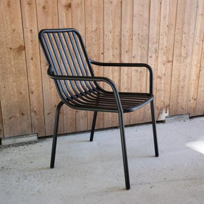 Nohr Tuinstoel 'Moncia' kleur Zwart Nohr Tuinstoel 'Moncia' kleur Zwart